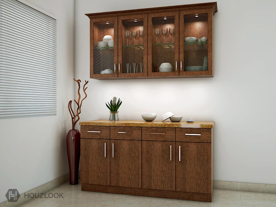 Crockery on sale unit laminate